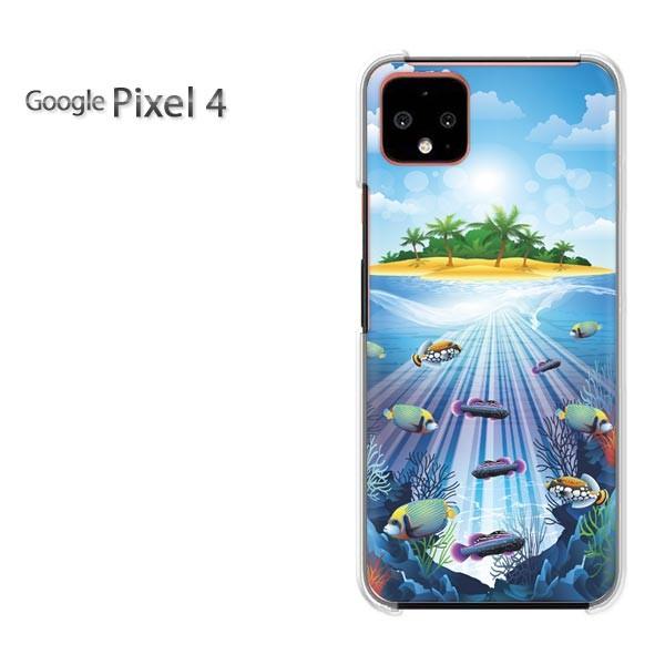 Google Pixel 4 ハードケース デザイン 海340/pixel4-PM340 : ケース