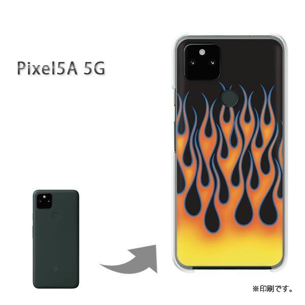 Google Pixel 5 Pixel5A 5G カバー ハードケース デザイン フレア