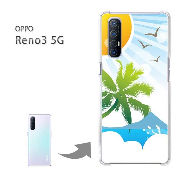  Reno3 5G P[X OPPO Reno3 5g Ib| m n[hP[X fUC āEVvECEV̖(u[)/reno35g-pc-new0778