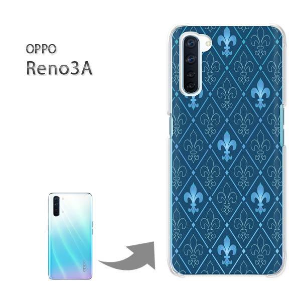 OPPO Reno3A �I�b�| ���m3A �n�[�h�P�[�X �f�U�C��  �V���v���E�����̖��(�u���[)/reno3a-pc-ne021