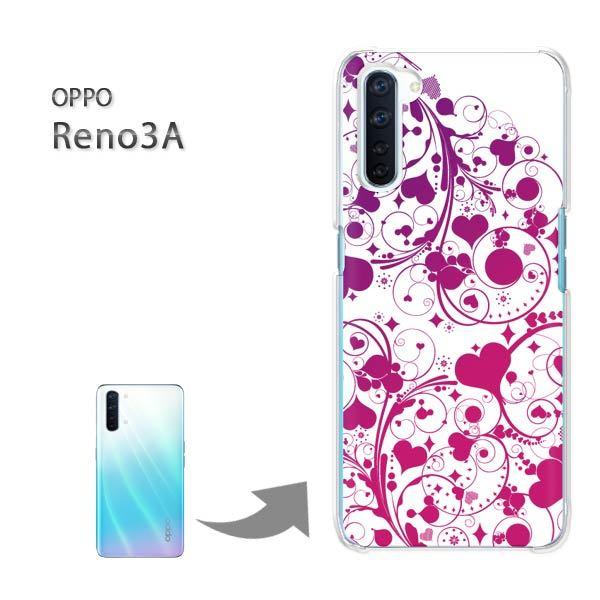 OPPO Reno3A �I�b�| ���m3A �n�[�h�P�[�X �f�U�C�� �n�[�g(��)/reno3a-pc-new0567