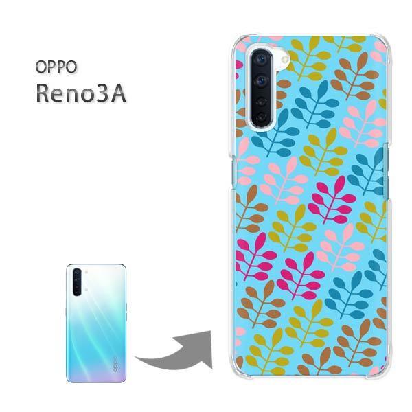 OPPO Reno3A �I�b�| ���m3A �n�[�h�P�[�X �f�U�C�� �V���v��(�u���[)/reno3a-pc-new1682