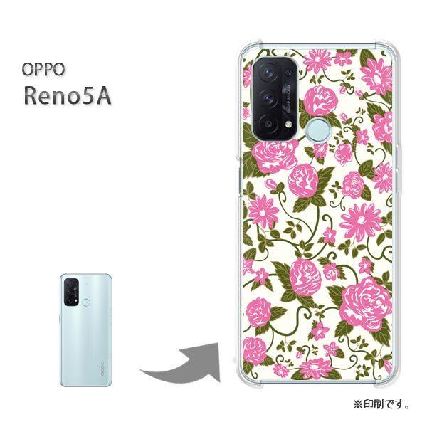 ���� OPPO Reno5A �J�o�[ �n�[�h�P�[�X �f�U�C�� �� �s���N/reno5a-M722