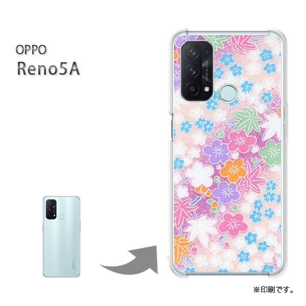 ���� OPPO Reno5A �J�o�[ �n�[�h�P�[�X �f�U�C�� �a���iA�j/reno5a-M751