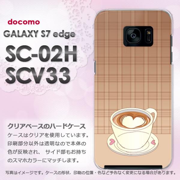   docomo GALAXY S7 edge SC-02H au SCV33 n[hP[X fUC  JtFER[q[284/sc02h-PM284