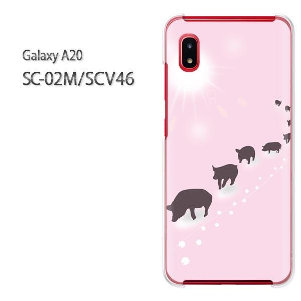 Galaxy A20 SC-02M SCV46 �M�����N�V�[ galaxya20   �V���v���E�����E�u�^�i�s���N�j/sc02m-pc-ne331