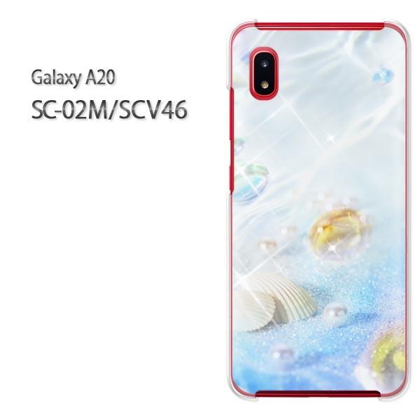 Galaxy A20 SC-02M SCV46 �M�����N�V�[ galaxya20  �āE�V���v���E�C�E�p�[��(�u���[)/sc02m-pc-new0437