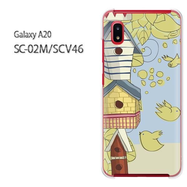 Galaxy A20 SC-02M SCV46 �M�����N�V�[ galaxya20  �����E��(�u���[�E�O���[��)/sc02m-pc-new1326