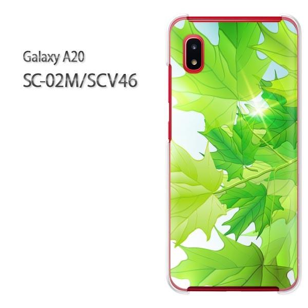 Galaxy A20 SC-02M SCV46 �M�����N�V�[ galaxya20  �ԁE�t�E�L���L��(�O���[��)/sc02m-pc-new1378