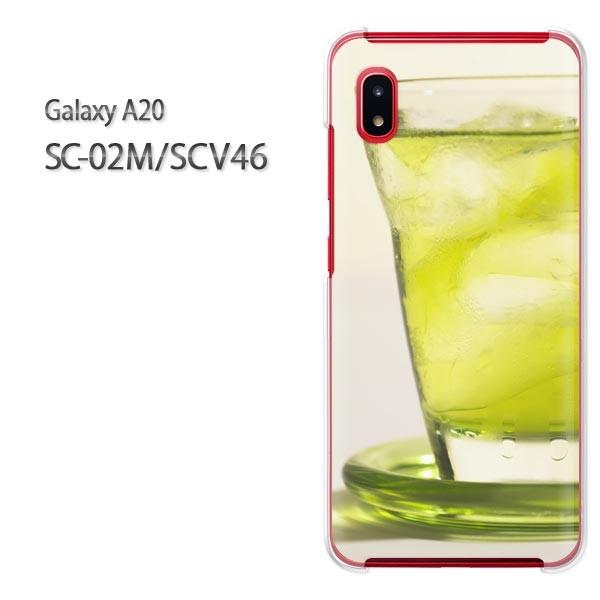 Galaxy A20 SC-02M SCV46 �M�����N�V�[ galaxya20  �V���v���E�h�����N(�O���[��)/sc02m-pc-new1517