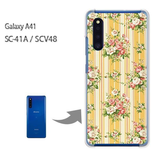 GalaxyA41 �P�[�X SCV48 SC-41A �J�o�[ �N���A �n�[�h�P�[�X �f�U�C�� �ԁE�{�[�_�[(���E�s���N)/sc41a-pc-new0329