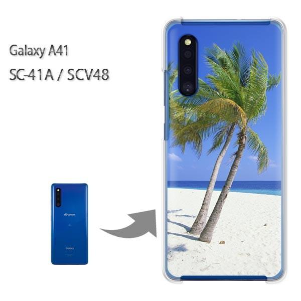  GalaxyA41 P[X SCV48 SC-41A Jo[ NA n[hP[X fUC āEVvEV̖؁E(u[)/sc41a-pc-new0388