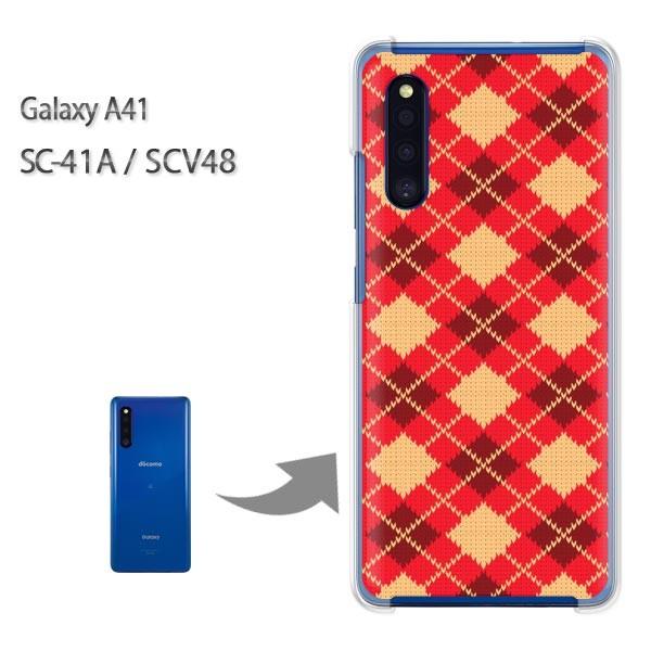 GalaxyA41 �P�[�X SCV48 SC-41A �J�o�[ �N���A �n�[�h�P�[�X �f�U�C�� �`�F�b�N�E�A�[�K�C��(��)/sc41a-pc-new0906