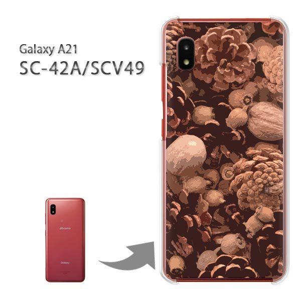 ���� SC-42A SCV49 �P�[�X �J�o�[ Galaxy A21 �n�[�h�P�[�X �f�U�C��  �ԁE�H�i�u���E���j/sc42a-pc-ne279