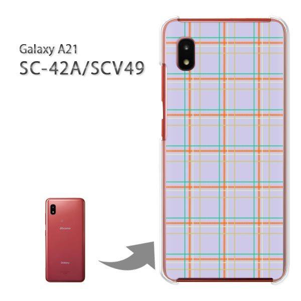 SC-42A SCV49 �P�[�X �J�o�[ Galaxy A21 �n�[�h�P�[�X �f�U�C�� �`�F�b�N(��)/sc42a-pc-new0870