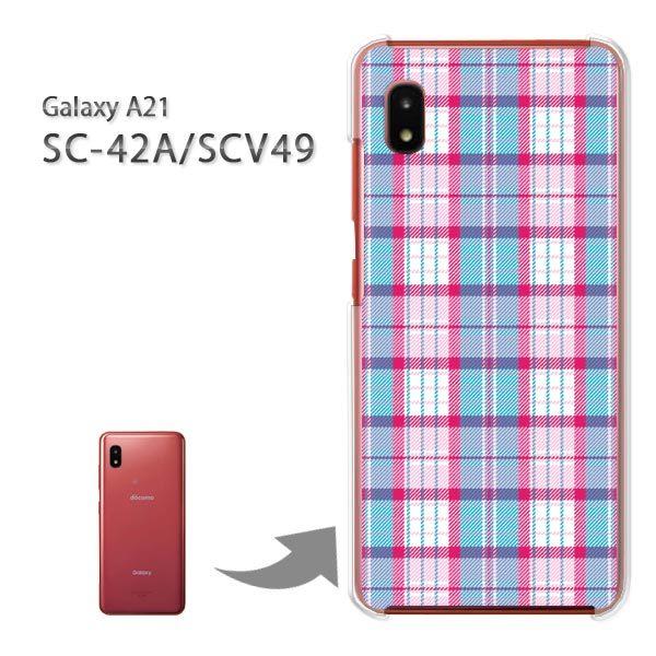  SC-42A SCV49 P[X Jo[ Galaxy A21 n[hP[X fUC `FbN(u[EsN)/sc42a-pc-new0913