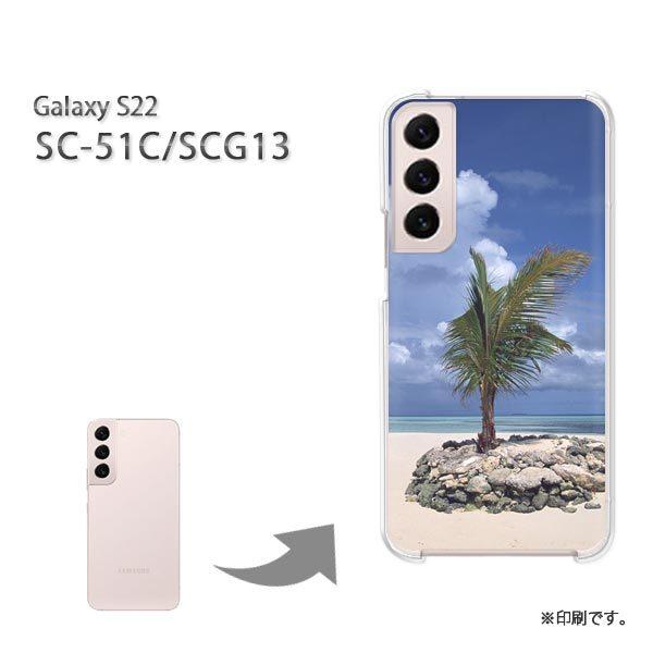 SC-51C SCG13 Galaxy S22 �J�o�[ �n�[�h�P�[�X �f�U�C��  �C�E�āE�V���v��(�u���[)/sc51c-pc-ne030
