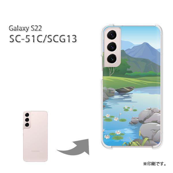 SC-51C SCG13 Galaxy S22 �J�o�[ �n�[�h�P�[�X �f�U�C�� ��Ƌ�303/sc51c-PM303