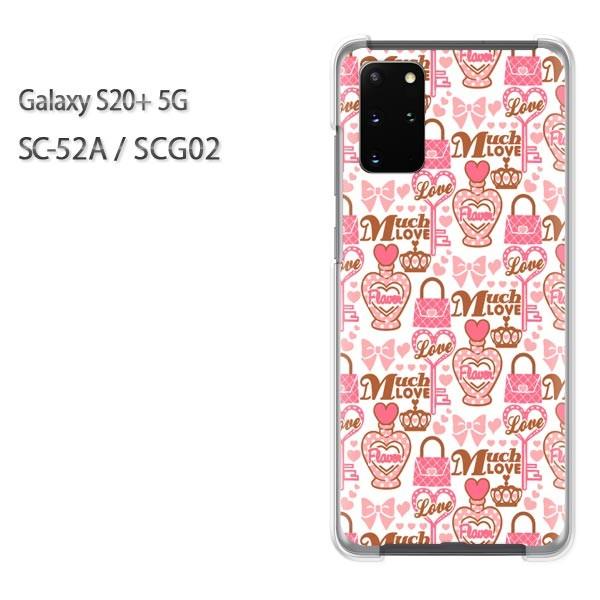 SC-52A �P�[�X SCG02 �J�o�[ Galaxy S20+ 5G �N���A �n�[�h�P�[�X �f�U�C��  �V���v���EPOP(�s���N)/sc52a-pc-ne199