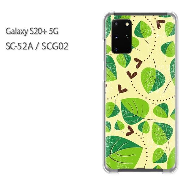 SC-52A �P�[�X SCG02 �J�o�[ Galaxy S20+ 5G �N���A �n�[�h�P�[�X �f�U�C��  �n�[�g�E�t�i���j/sc52a-pc-ne227