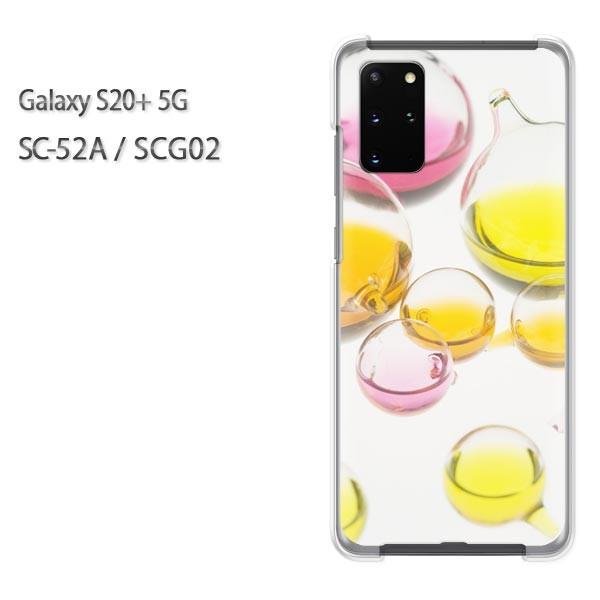 SC-52A �P�[�X SCG02 �J�o�[ Galaxy S20+ 5G �N���A �n�[�h�P�[�X �f�U�C�� �V���v��(���E�s���N)/sc52a-pc-new1512