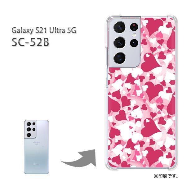 SC-52B Galaxy S21 Ultra 5G �J�o�[ �n�[�h�P�[�X �f�U�C�� �n�[�g(�s���N)/sc52b-pc-new1056