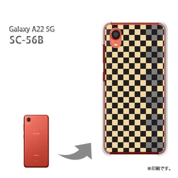 SC-56B Galaxy A22 5G �J�o�[ �n�[�h�P�[�X �f�U�C��  �`�F�b�N�i���j/sc56b-pc-ne320