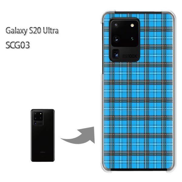 GalaxyS20 Ultra SCG03 �J�o�[ �N���A �n�[�h�P�[�X �f�U�C��  �`�F�b�N�� ��/scg03-M805