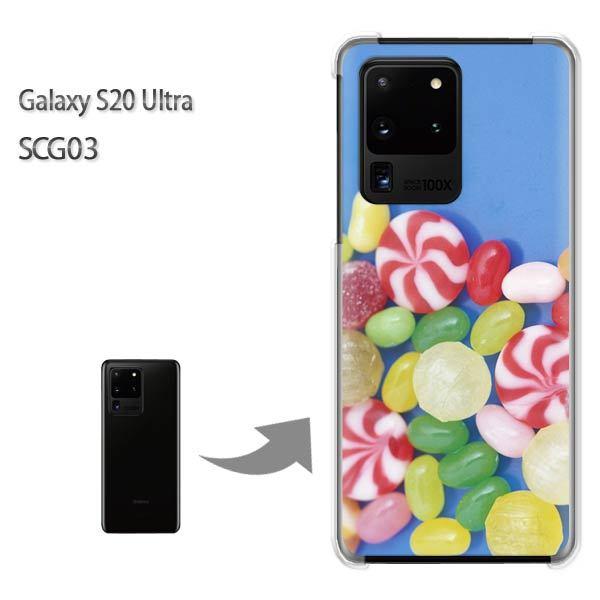 GalaxyS20 Ultra SCG03 �J�o�[ �N���A �n�[�h�P�[�X �f�U�C��  �X�C�[�c�E�L�����f�B�[�E��/scg03-pc-ne048