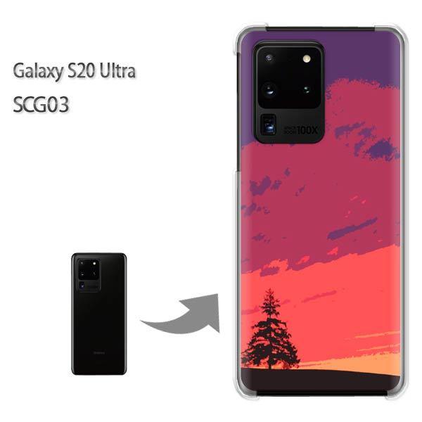 GalaxyS20 Ultra SCG03 �J�o�[ �N���A �n�[�h�P�[�X �f�U�C��  �[���E�V���v���i���j/scg03-pc-ne282