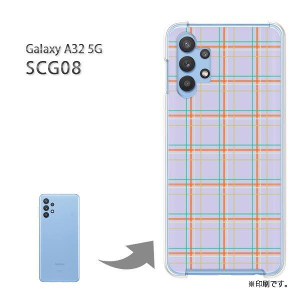 SCG08 Galaxy A32 5G �J�o�[ �n�[�h�P�[�X �f�U�C�� �`�F�b�N(��)/scg08-pc-new0870