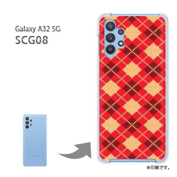 SCG08 Galaxy A32 5G �J�o�[ �n�[�h�P�[�X �f�U�C�� �`�F�b�N�E�A�[�K�C��(��)/scg08-pc-new0906