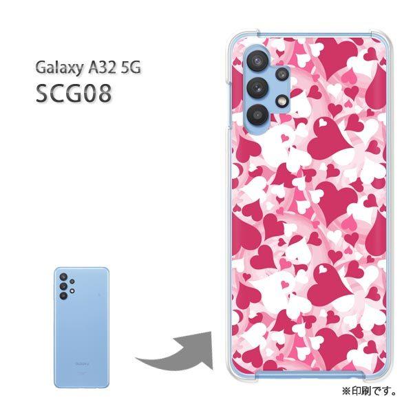 SCG08 Galaxy A32 5G �J�o�[ �n�[�h�P�[�X �f�U�C�� �n�[�g(�s���N)/scg08-pc-new1056