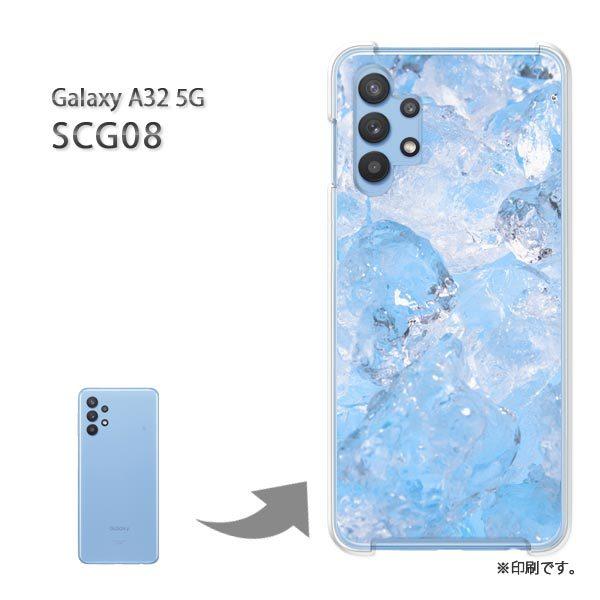 SCG08 Galaxy A32 5G �J�o�[ �n�[�h�P�[�X �f�U�C�� �V���v���E�X(�u���[)/scg08-pc-new1516