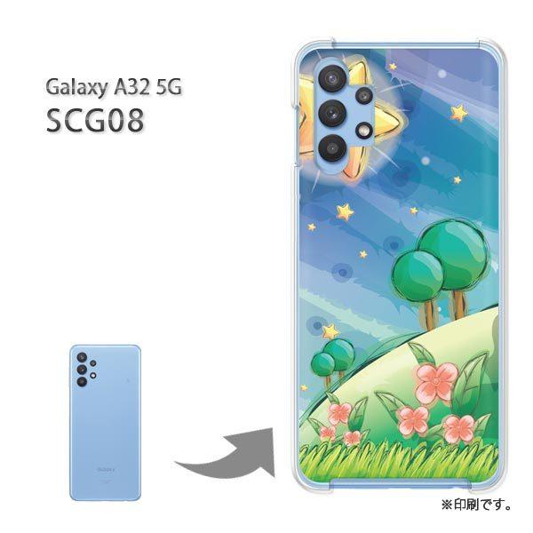 ���� SCG08 Galaxy A32 5G �J�o�[ �n�[�h�P�[�X �f�U�C�� ��/scg08-PM282