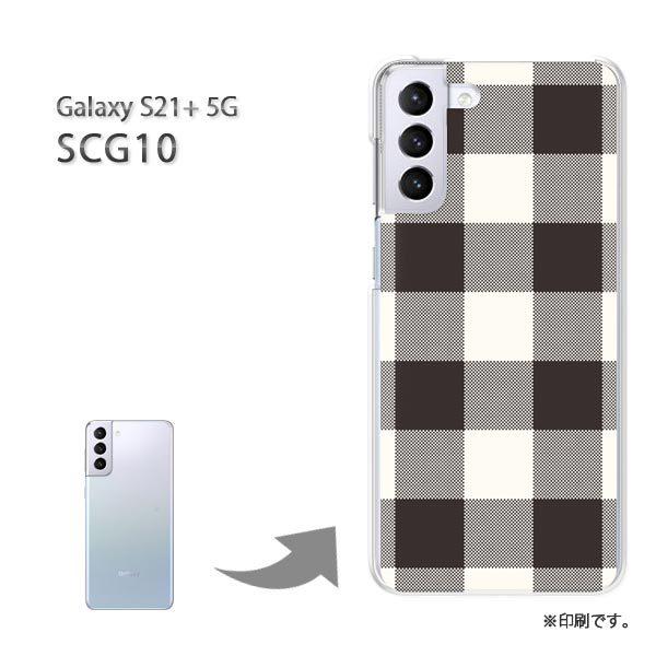 SCG10 Galaxy S21+ 5G �J�o�[ �n�[�h�P�[�X �f�U�C�� �`�F�b�N2�i���j/scg10-M855