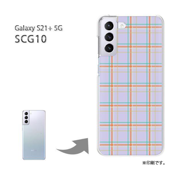 SCG10 Galaxy S21+ 5G �J�o�[ �n�[�h�P�[�X �f�U�C�� �`�F�b�N(��)/scg10-pc-new0870