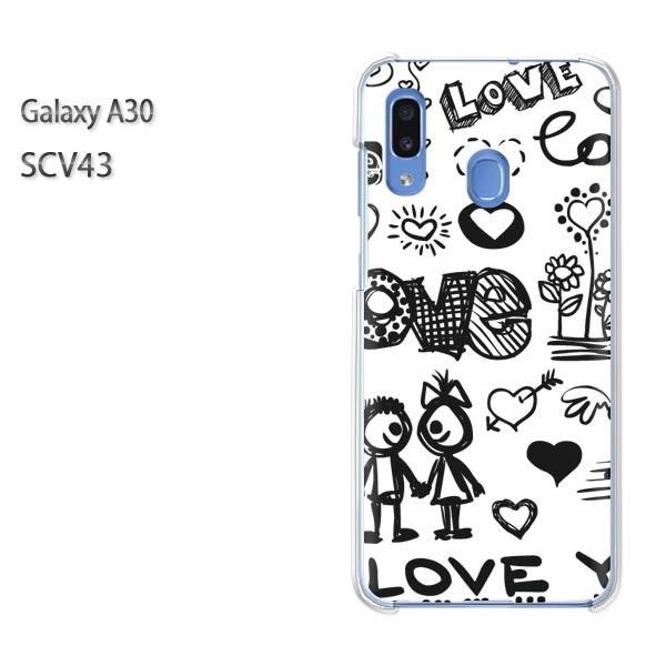 Galaxy A30 SCV43 �M�����N�V�[ galaxysa30   �V���v���ELOVE(��)/scv43-pc-ne074