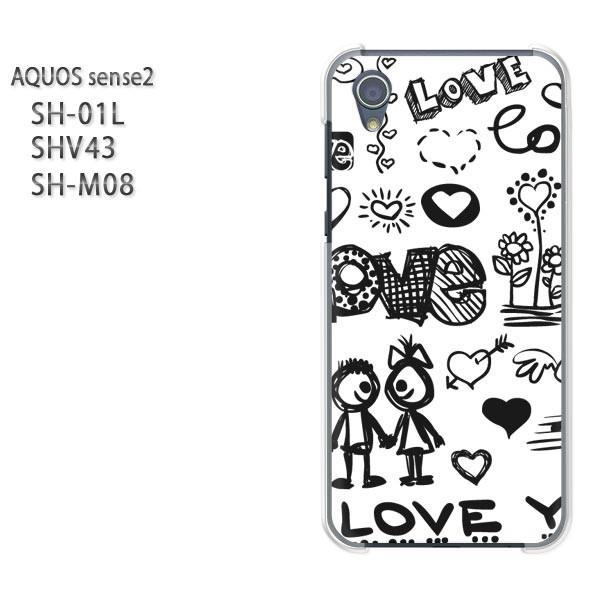  AQUOS P[X n[h vg SH-01L SHV43 SH-M08 n[hP[X X}z  VvELOVE()/sh01l-pc-ne074