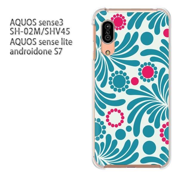 SH-02M SHV45 AQUOS sense3 androidoneS7 �P�[�X �n�[�h �v�����g ��� �f�U�C�� ��(�u���[)/sh02m-pc-new0011