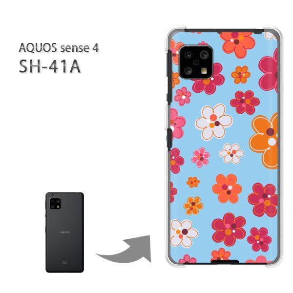  SH-41A P[X Jo[ AQUOS sense4 n[hP[X fUC (u[)/sh41a SH-53A-pc-new1731