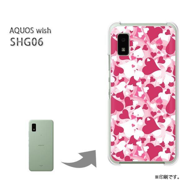 SHG06 AQUOS wish �J�o�[ �n�[�h�P�[�X �f�U�C�� �n�[�g(�s���N)/shg06-pc-new1056