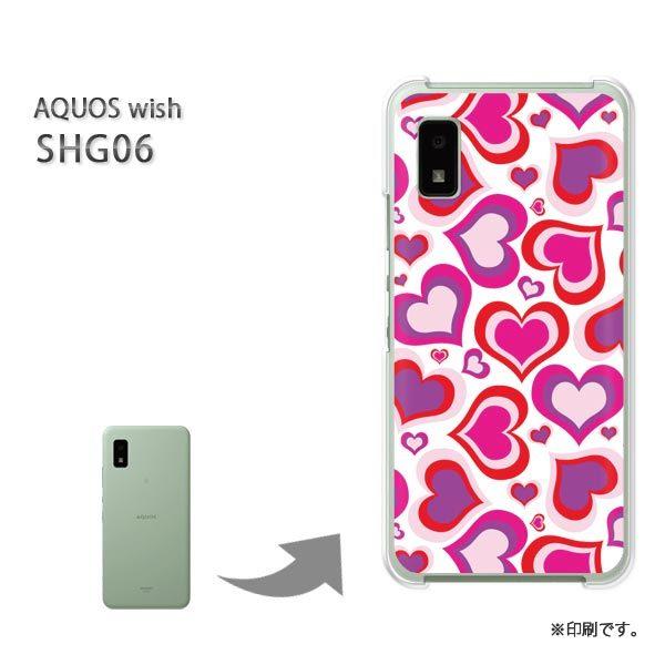 SHG06 AQUOS wish �J�o�[ �n�[�h�P�[�X �f�U�C�� �n�[�g(�s���N)/shg06-pc-new1069