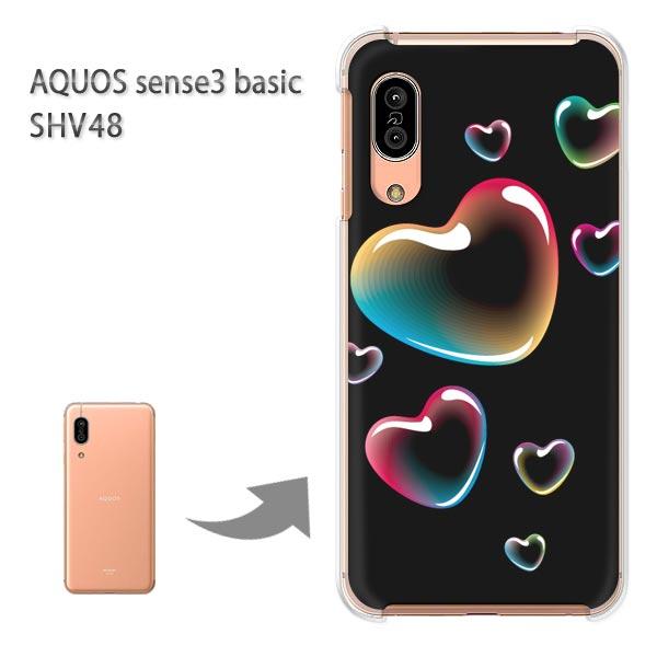 SHV48 �P�[�X AQUOS sense3 basic �n�[�h �v�����g ��� �f�U�C�� �n�[�g(��)/shv48-pc-new0560
