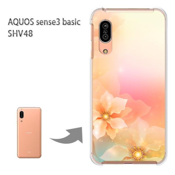 SHV48 �P�[�X AQUOS sense3 basic �n�[�h �v�����g ��� �f�U�C�� ��(�s���N)/shv48-pc-new1430