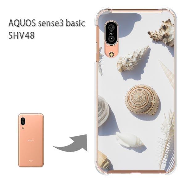 SHV48 �P�[�X AQUOS sense3 basic �n�[�h �v�����g ��� �f�U�C�� �V���v���E�L�k(��)/shv48-pc-new1515