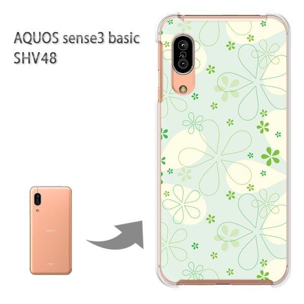  SHV48 P[X AQUOS sense3 basic n[h vg  fUC  t[076/shv48-PM076