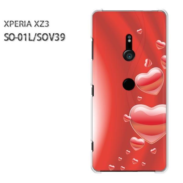 ���� SO-01L SOV39 Xperia XZ3 �G�N�X�y���A �n�[�h�P�[�X �f�U�C�� �n�[�g(��)/so01l-pc-new0568