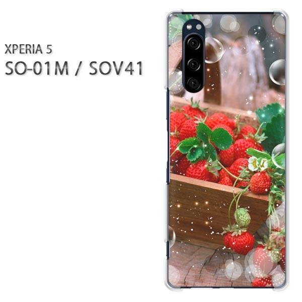 SO-01M SOV41 Xperia5 �G�N�X�y���A5 �n�[�h�P�[�X �f�U�C��  �������E�X�C�[�c(��)/so01m-pc-ne242