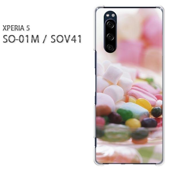 SO-01M SOV41 Xperia5 �G�N�X�y���A5 �n�[�h�P�[�X �f�U�C�� �X�C�[�c�E�}�V���}��(��)/so01m-pc-new0397